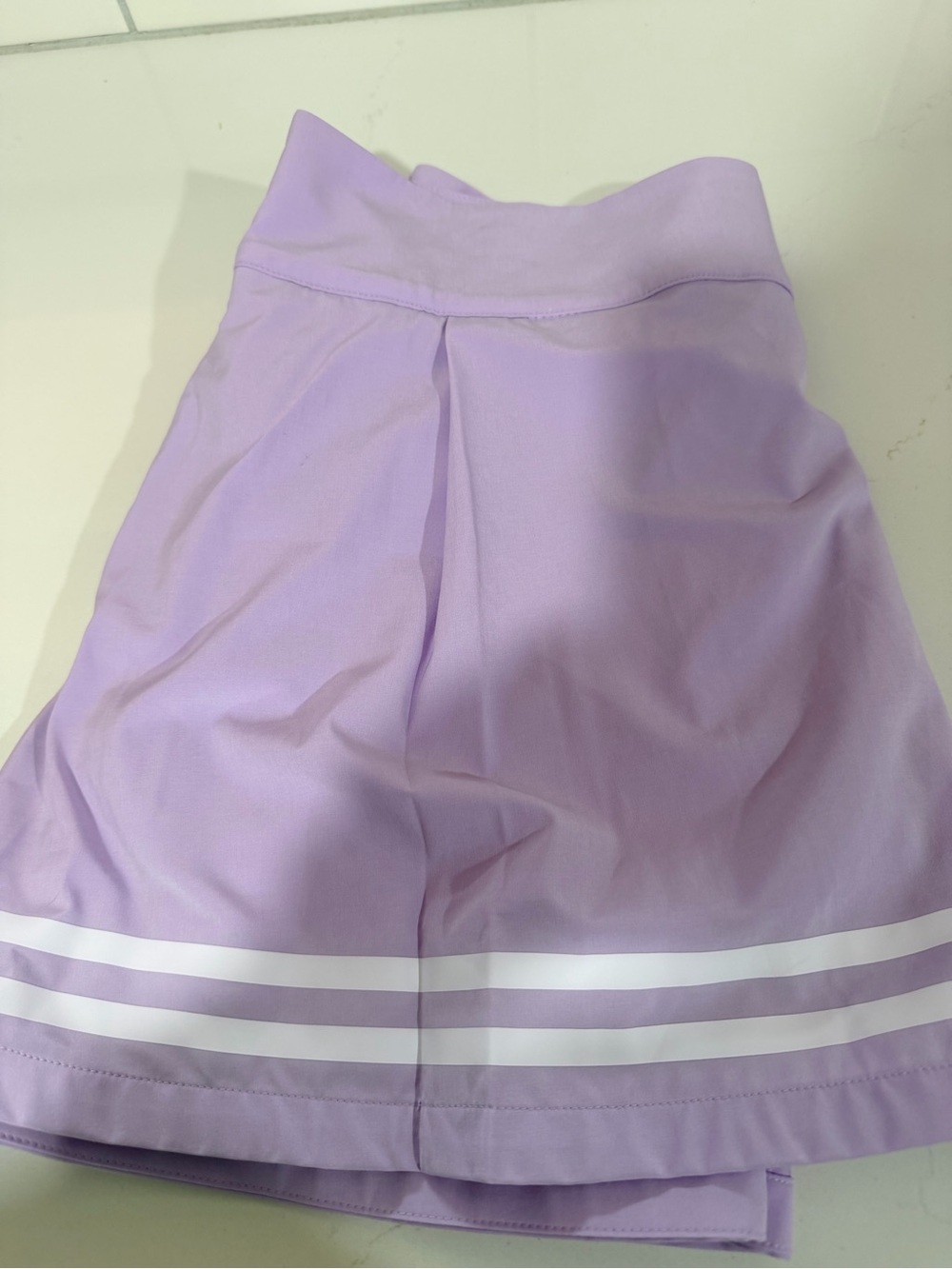 CALIA by Carrie Underwood Lilac Skort with White Stripe Trim